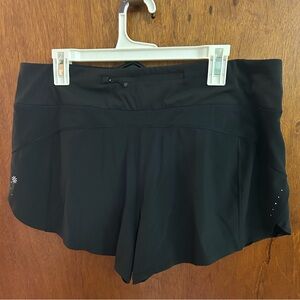 Athleta High Rise Run With It 2.5” shorts